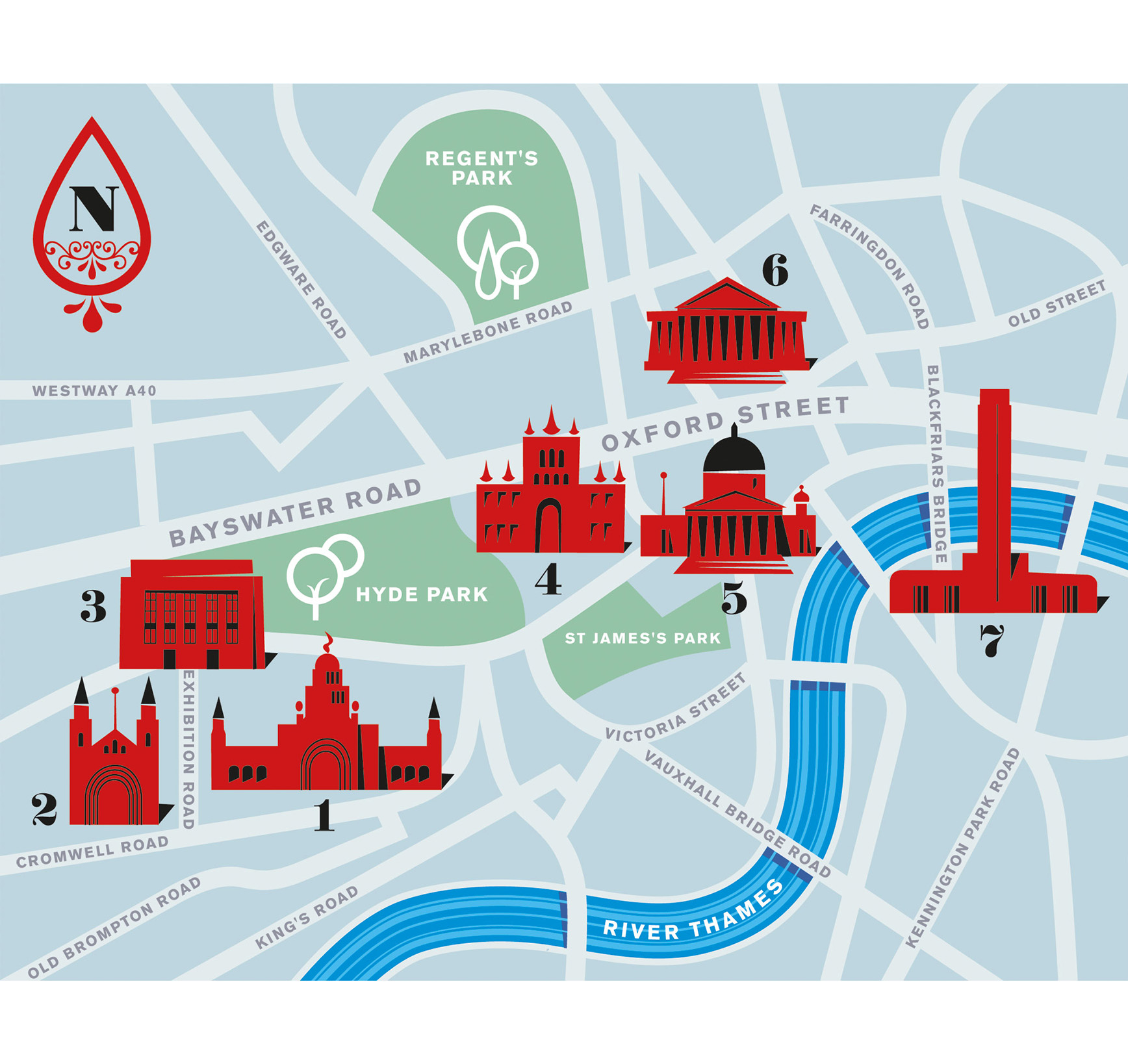 Lars Rehnberg | London map